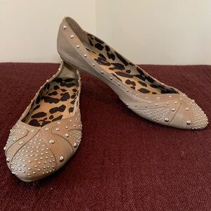 Gianni Bini Studded Ballet Flats